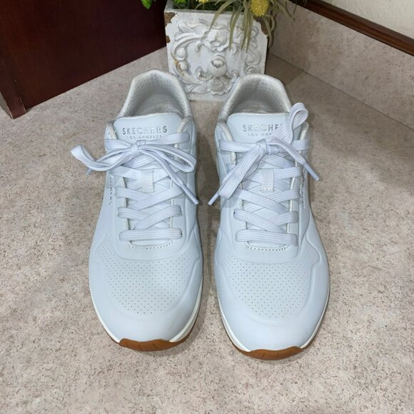 Skechers Street Uno Womens Sneakers White Size 8.5 Air-Cushioned Design Comforta - Picture 8 of 11